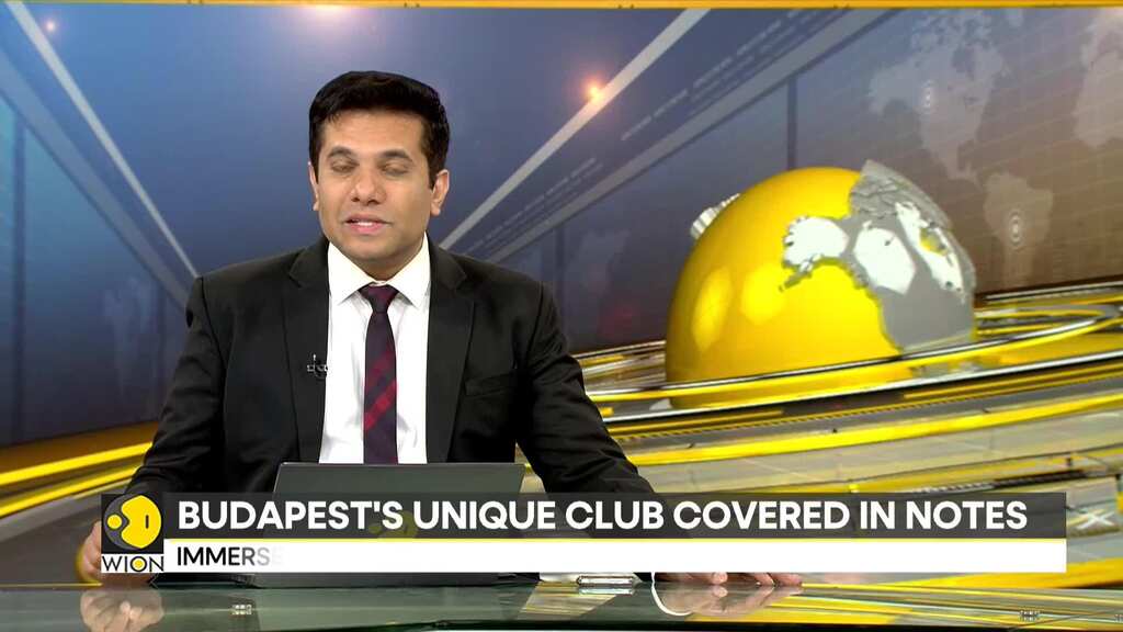 Budapest's unique club covered in notes