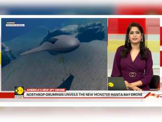 Gravitas | America's new 'Monster Manta Ray' underwater spy drone