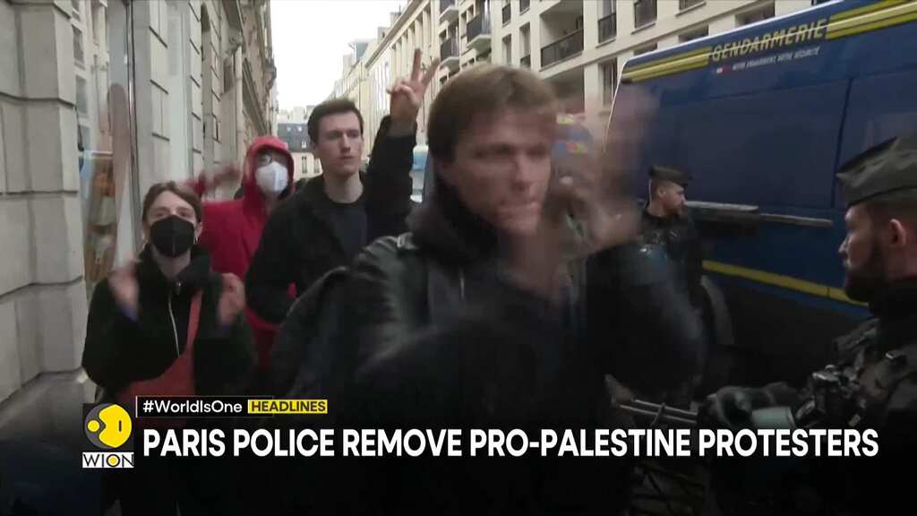 Paris police remove Pro-Palestine protesters | China's mission to far-side of moon