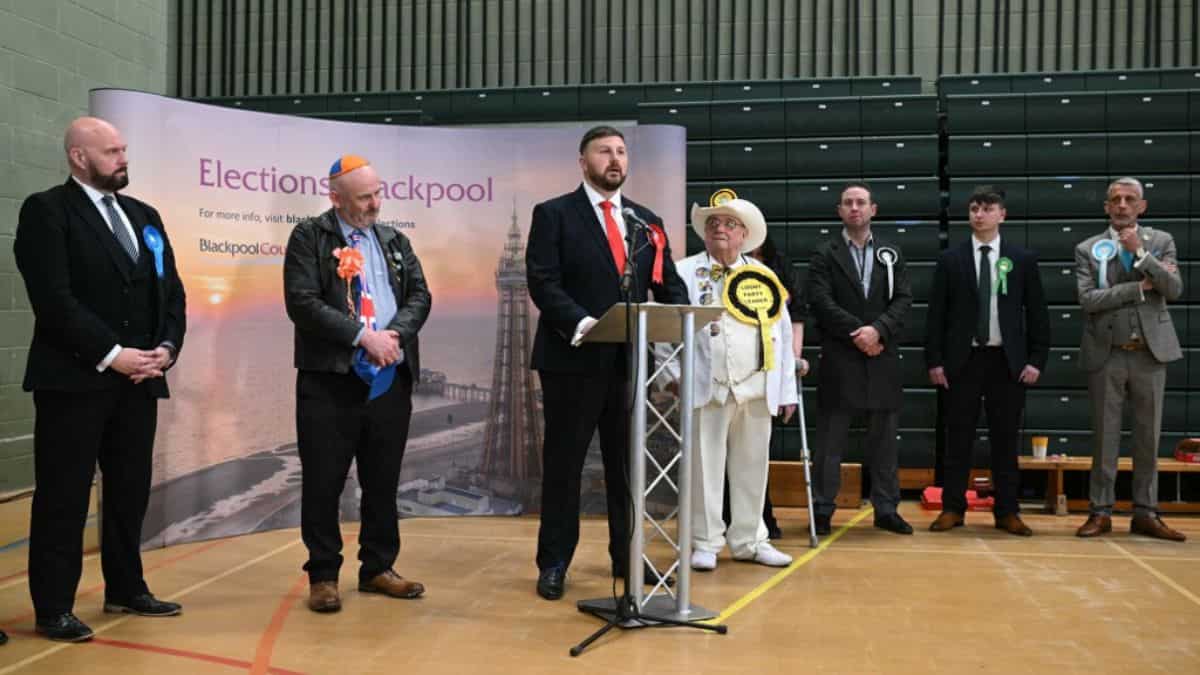 Labour records 'thumping victory,' snatches Blackpool South parliamentary seat from Sunak's Conservatives Labour records 'thumping victory,' snatches Blackpool South parliamentary seat from Sunak's Conservatives