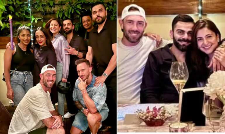 Anushka Sharma's birthday dinner with Virat and friends was all about good food and joy Anushka Sharma's birthday dinner with Virat and friends was all about good food and joy