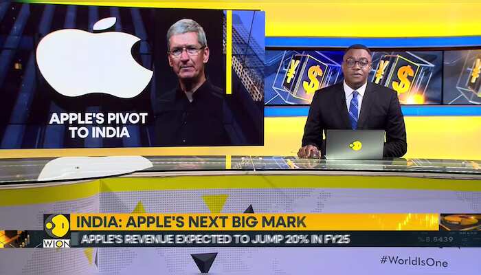 Apple's India revenue expected to jump 20% in FY25