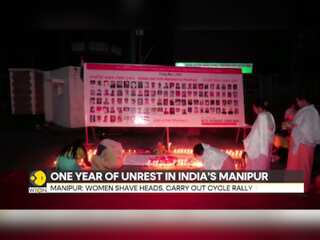 Manipur marks one year of conflict, over 200 dead, 60,000 displaced