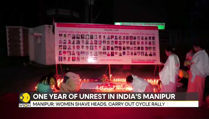 Manipur marks one year of conflict, over 200 dead, 60,000 displaced