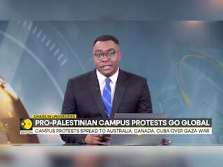 Chaos in  universities: Gaza war unites students globally