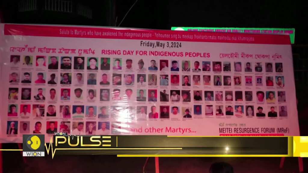 Manipur: Locals conduct candle-light march to mark one year of clashes