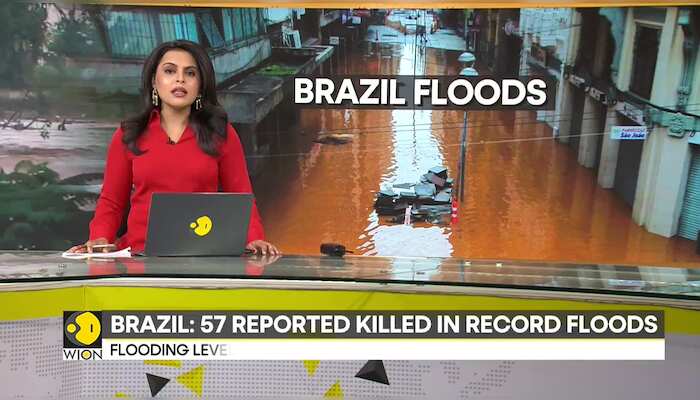 Brazil floods: Heavy rains lash Southern state of Rio Grande Do Su