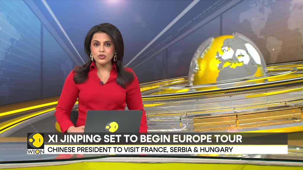 Chinese President Xi sets off on diplomatic trip to Europe