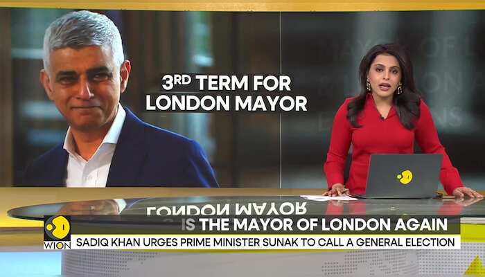 Sadiq Khan wins third term as London mayor