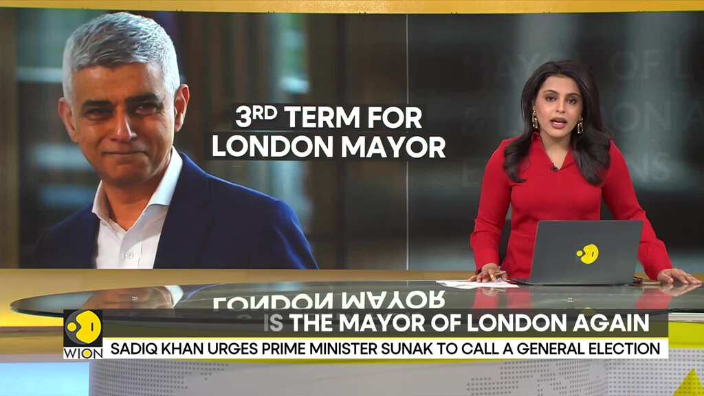 Sadiq Khan wins third term as London mayor