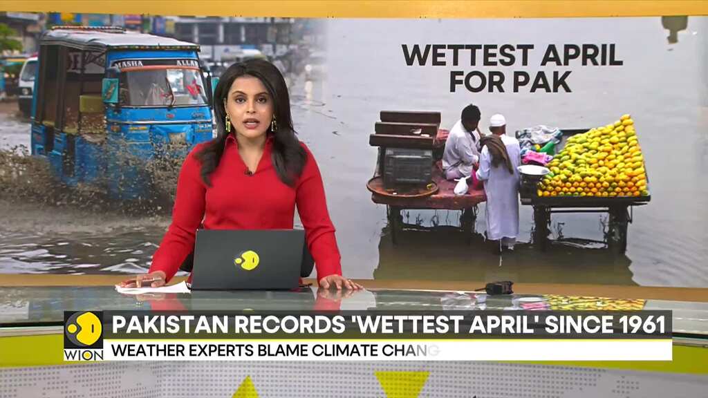 Pakistan experiences ‘wettest April’ in over 60 years