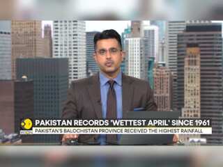Pakistan records 'wettest April' since 1961