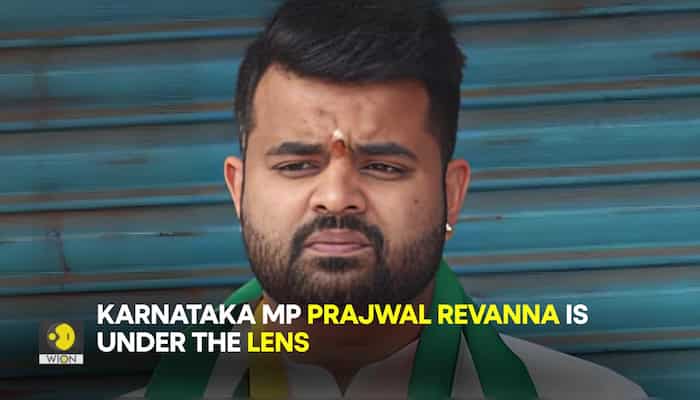 What is the blue corner notice that has been issued against Prajwal Revanna? |
