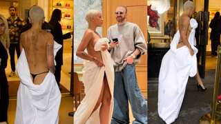 No bra, tiniest thong and bedsheet! Doja Cat's risqué date look causes uproar online