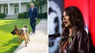 Kristi Noem, Trump VP contender, suggests Biden’s dog Commander should be killed too