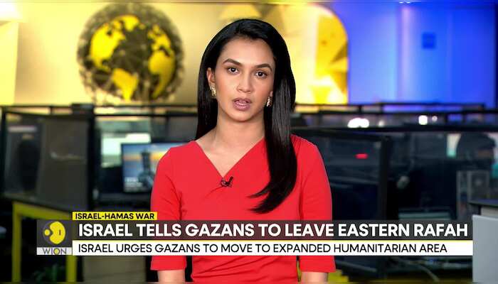 Israel tells Gazans to leave Eastern Rafah