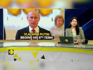 Russia: Vladimir Putin sworn into office for record fifth presidential term