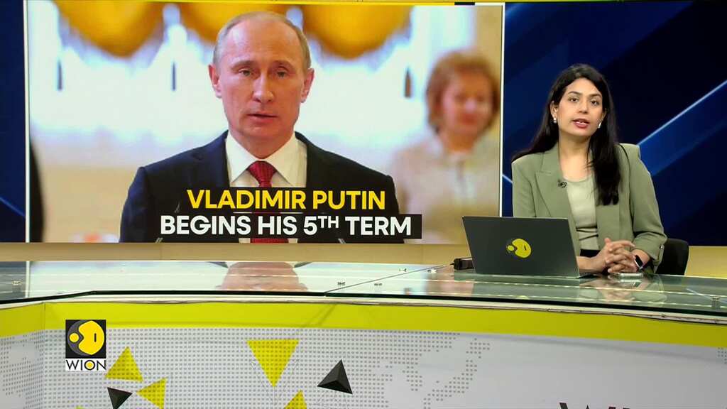 Russia: Vladimir Putin sworn into office for record fifth presidential term
