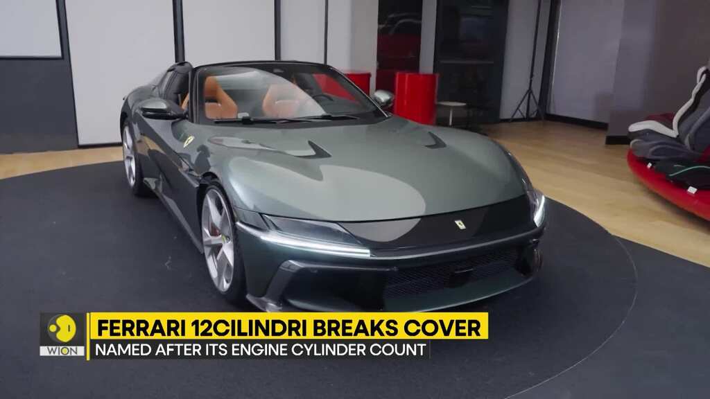 Most powerful pure-combustion Ferrari breaks cover | WION Drive