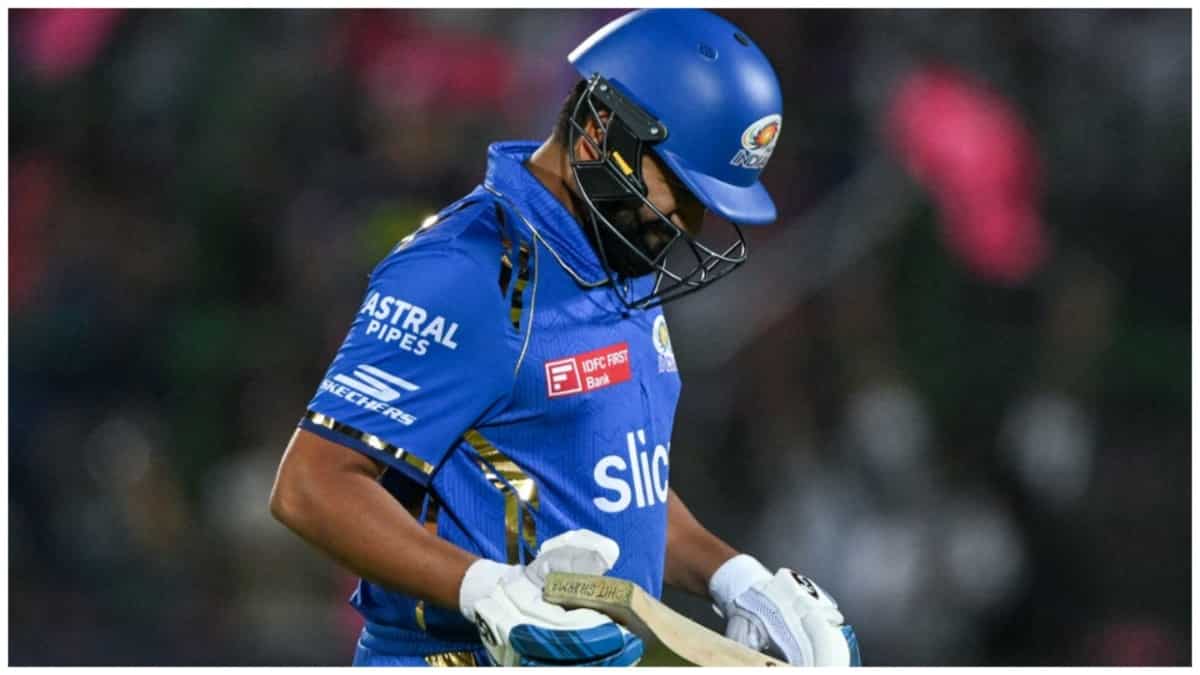 IPL 2024: Rohit's MI dugout video goes viral, fans speculate Hitman cried after early dismissal vs SRH