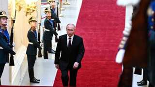 Vladimir Putin begins fifth term as Russian president after grand inauguration ceremony