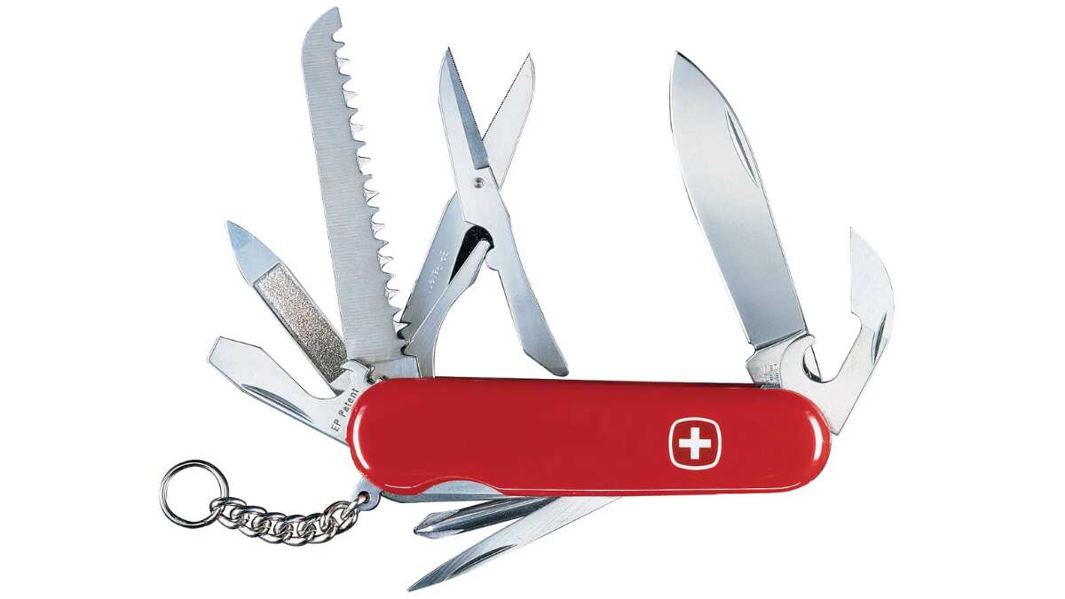 Swiss knife without a blade? Yes, it's happening