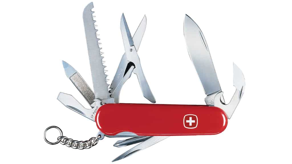 Swiss knife without a blade? Yes, it's happening