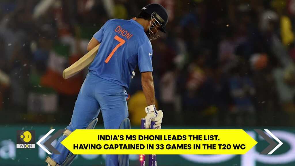 T20 World Cup: Most matches as captain in T20 World Cup