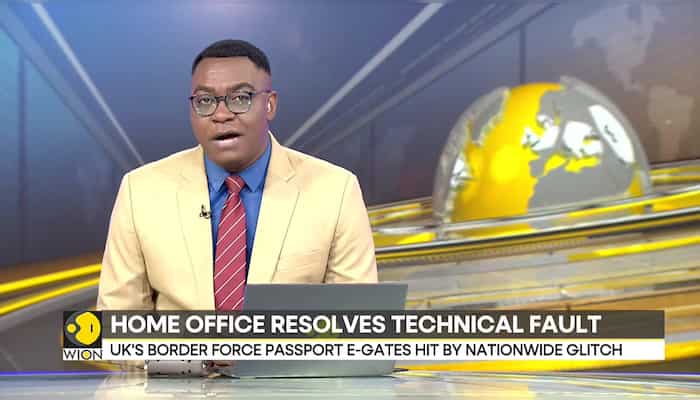 Travel chaos at UK airports over Border Force issue