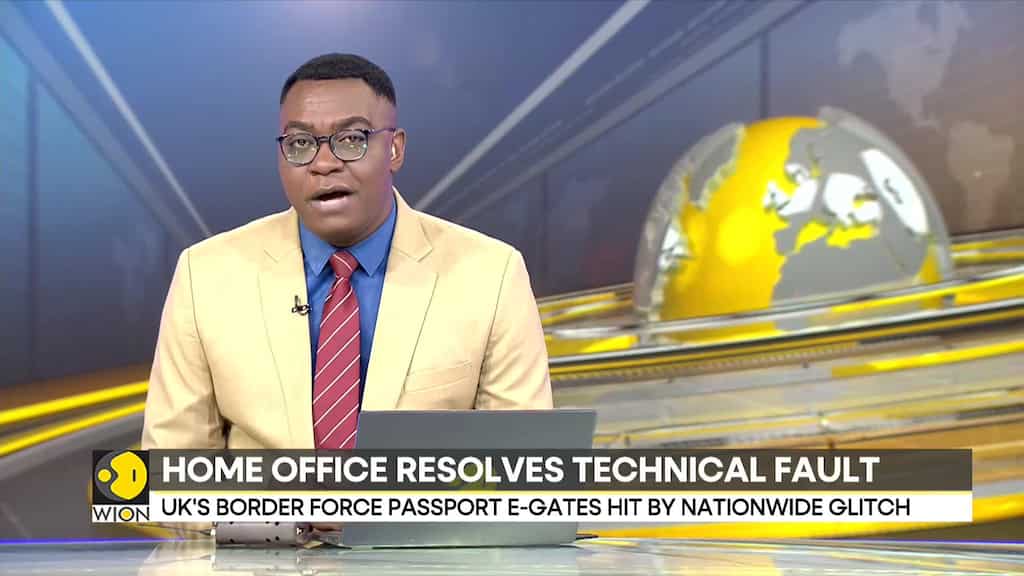 Travel chaos at UK airports over Border Force issue