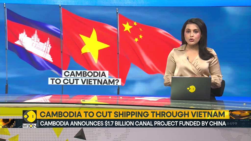 Cambodia announces $1.7 billion canal project funded by China