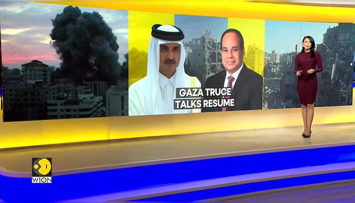 Israel continues to pound Gaza | Gaza truce negotiators arrive in Cairo