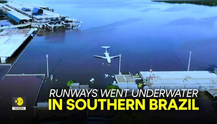 Brazil floods: Runways flooded, at least 90 killed as floods batter Brazil