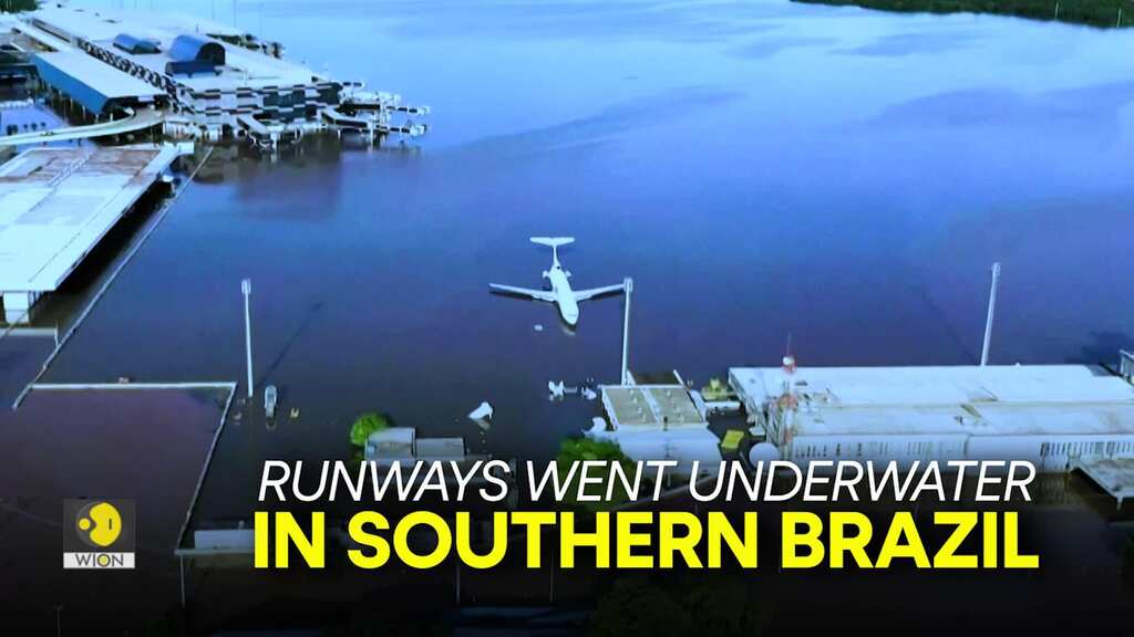 Brazil floods: Runways flooded, at least 90 killed as floods batter Brazil