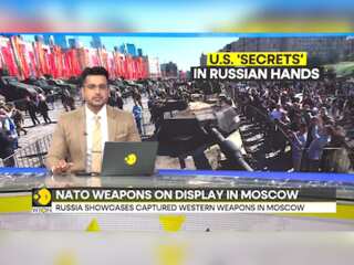 Russia showcases captured western weapons in Moscow, captured trophies spooks US