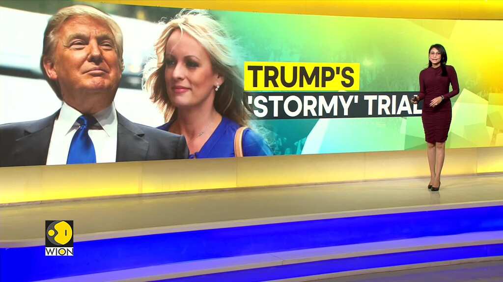 Trump on trial Trump charged for falsifying business records