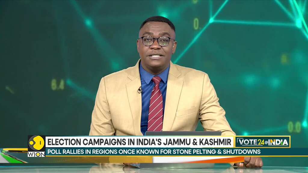India General Elections 2024: Election campaign rallies sweep Kashmir`s former no-go zones