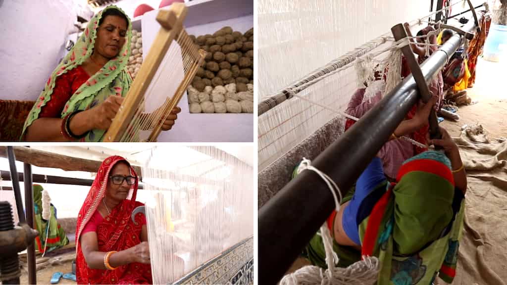 In Rajasthan’s villages, women are weaving not just rugs but dreams, empowering communities