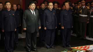 Kim Jong Un bows in front of former propaganda chief’s funeral bier with ‘bitter grief’