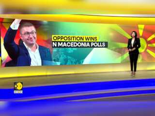 North Macedonia's opposition declares victory in elections