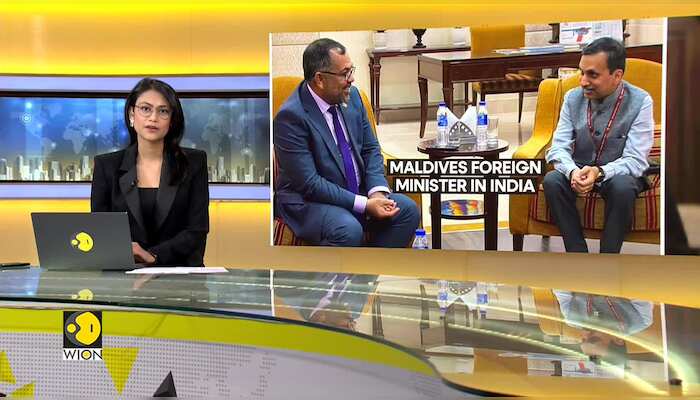 Maldives Foreign Minister Moosa Zameer arrives in India on official visit