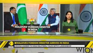 Maldives Foreign Minister Moosa Zameer arrives in India on official visit