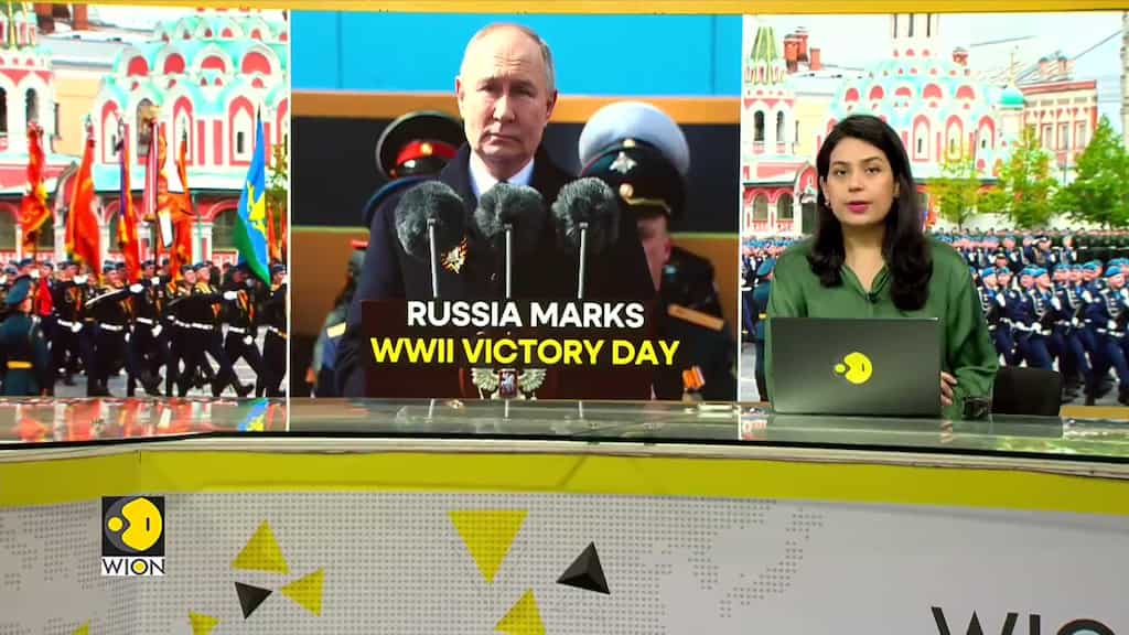 Russia marks World War II Victory Day with military parade in Moscow