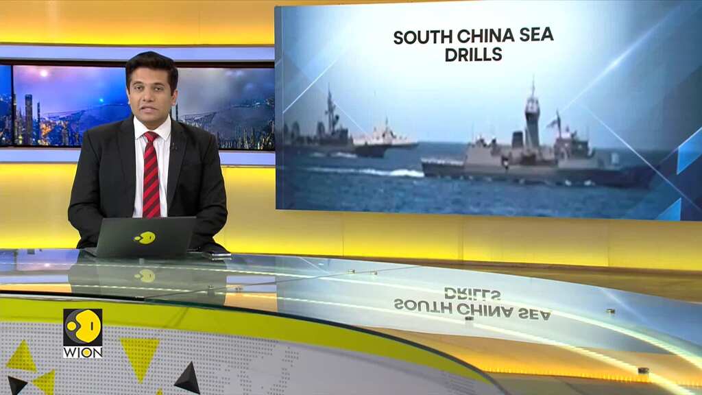 South China Sea drills: US and Philippines forces sink mock enemy ship