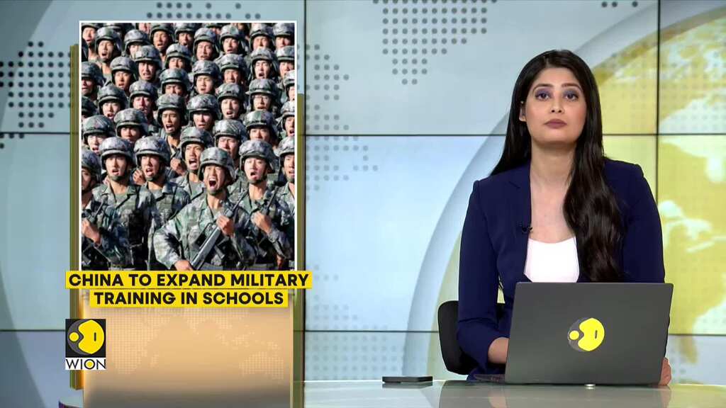 China to impart military training in schools, begins revising defence education law