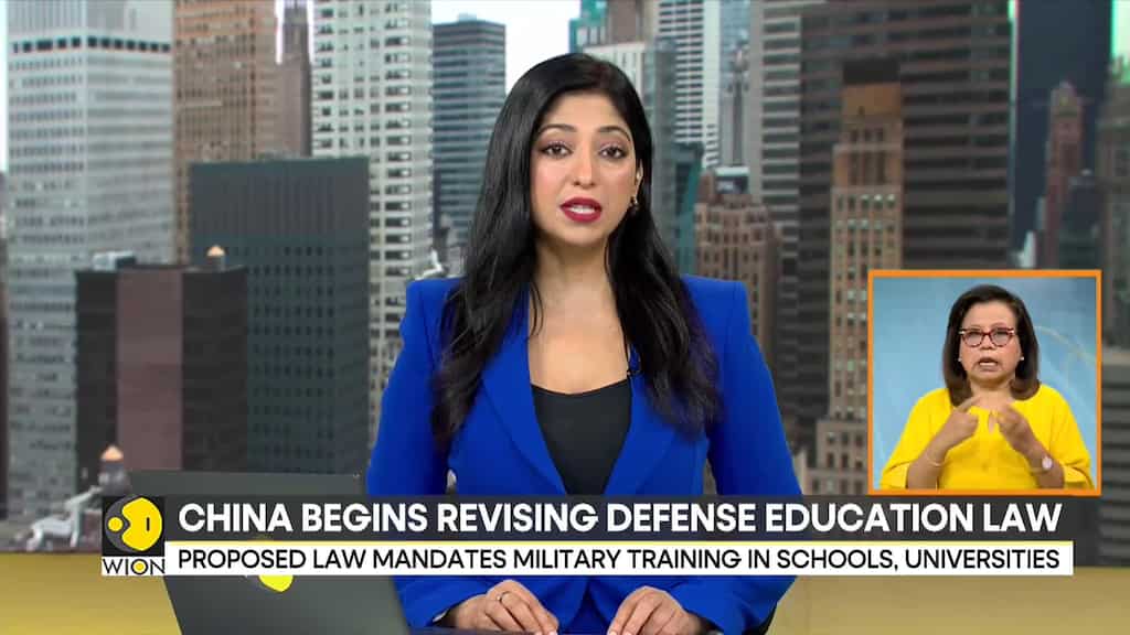 China: Mandatory Army training for children in school soon, move to nurture patriotic virtue | WION