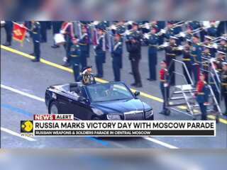 Russia marks Victory Day with Moscow Parade, fighter jets skies in Russia tricolour