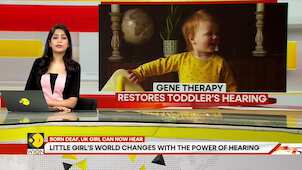 Gravitas | UK toddler born deaf can now hear, thanks to gene therapy