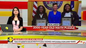 Gravitas | Math geniuses from New Orleans solve 'Impossible' 2,000 year old math puzzle