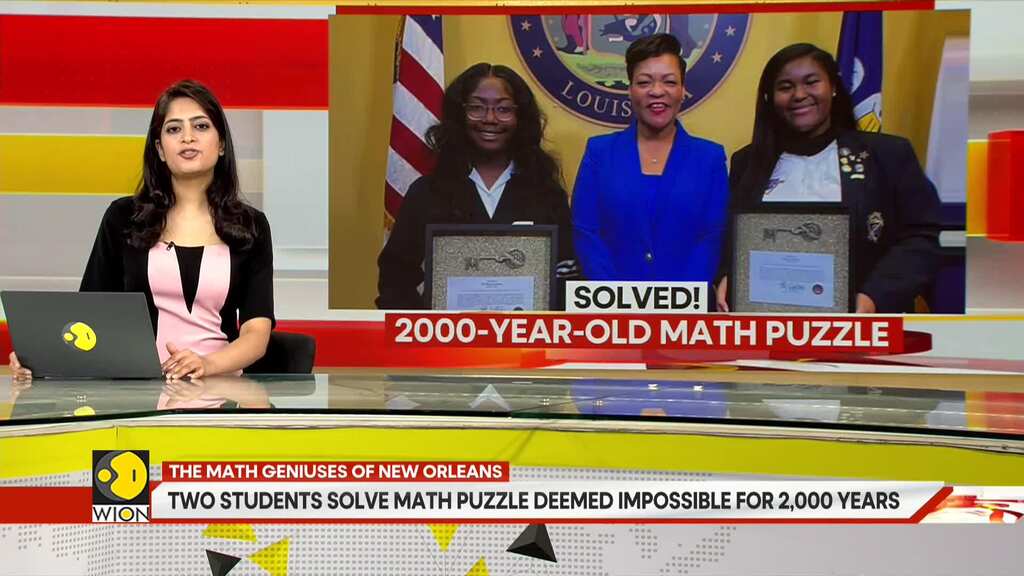 Gravitas | Math geniuses from New Orleans solve 'Impossible' 2,000 year old math puzzle